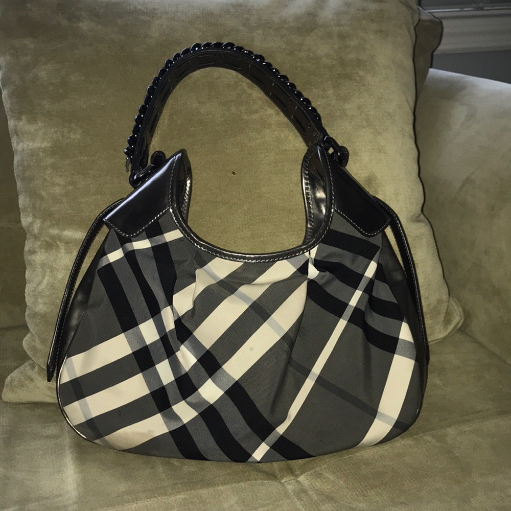 Authentic Burberry hobo bag.